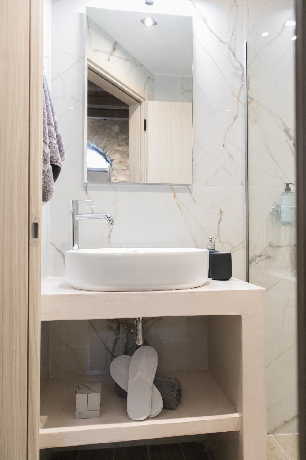 Bathroom, Olive & Sea Luxury Suites, East Macedonia and Thrace