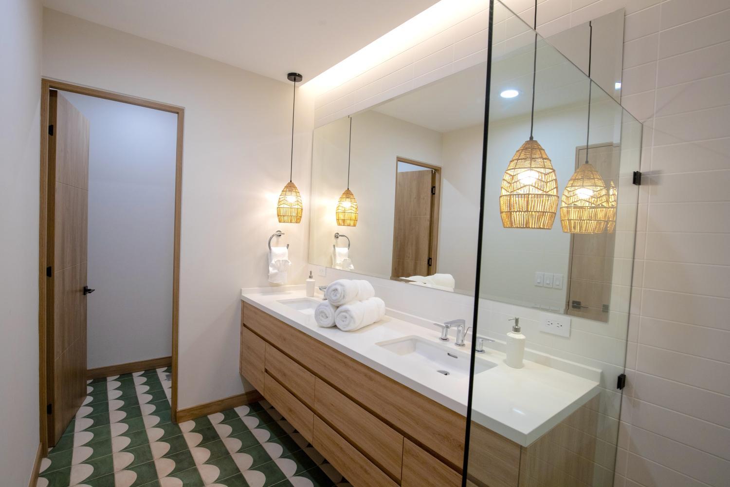 Bathroom, 2-Bedroom Jungle View Penthouse with Pool & Jacuzzi, Nicoya