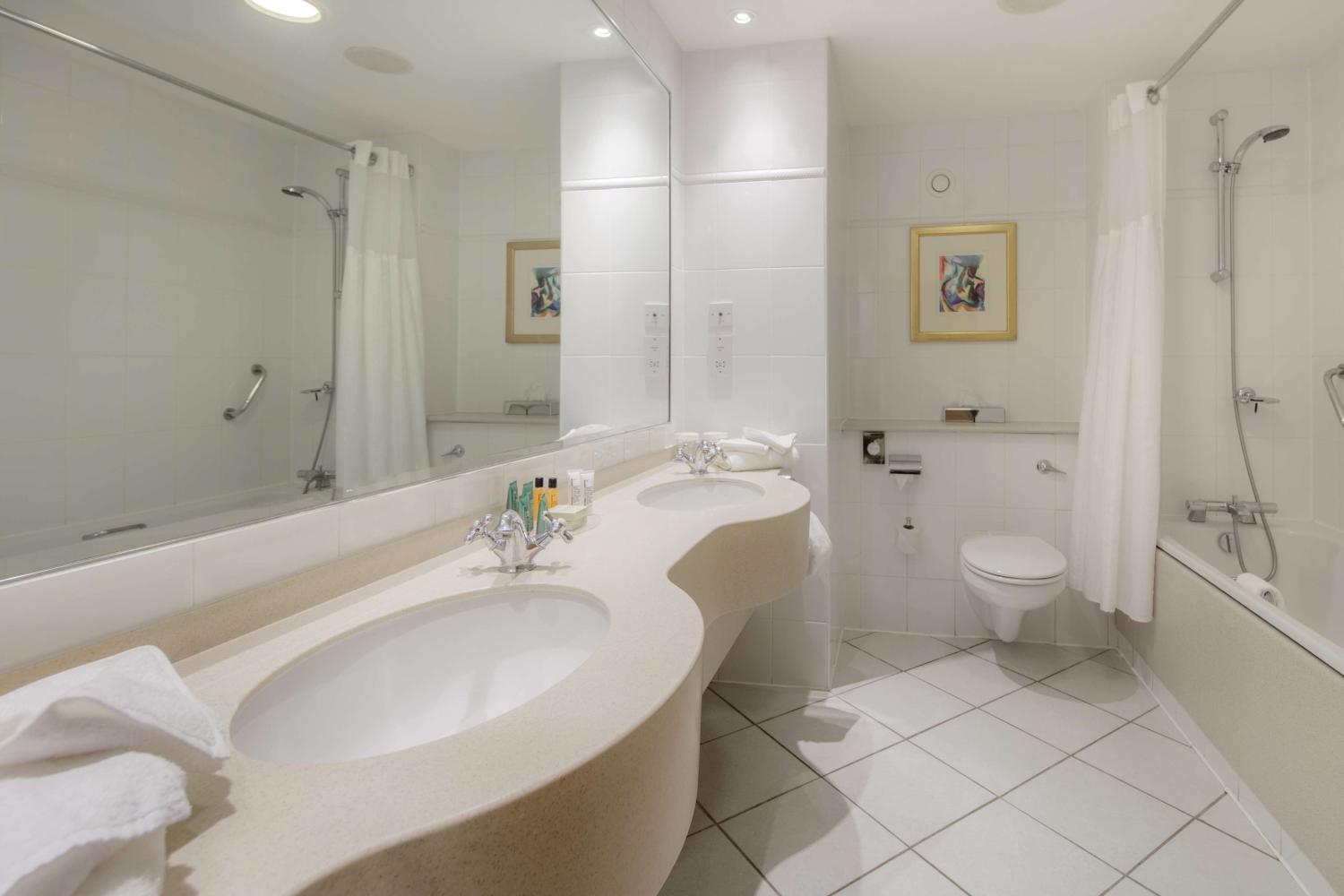 Bathroom, DoubleTree by Hilton Belfast Templepatrick, Antrim and Newtownabbey