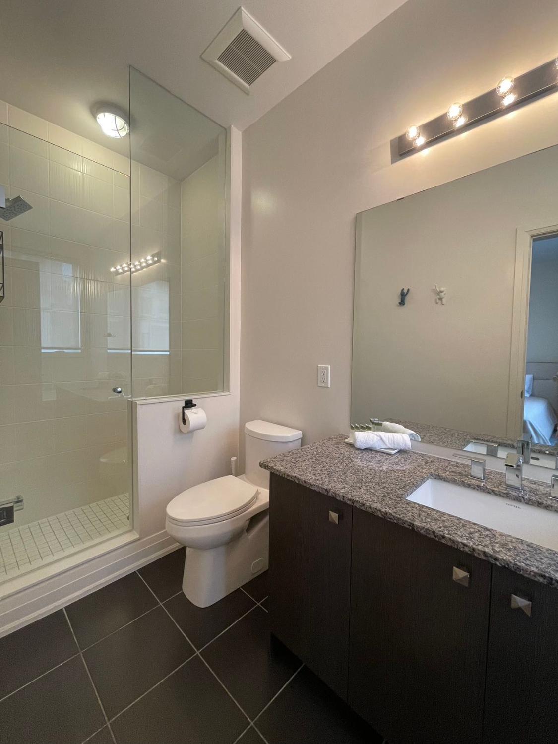 Shower, ViHome-22T- Beautiful Townhouse near Warden & Hwy7, York