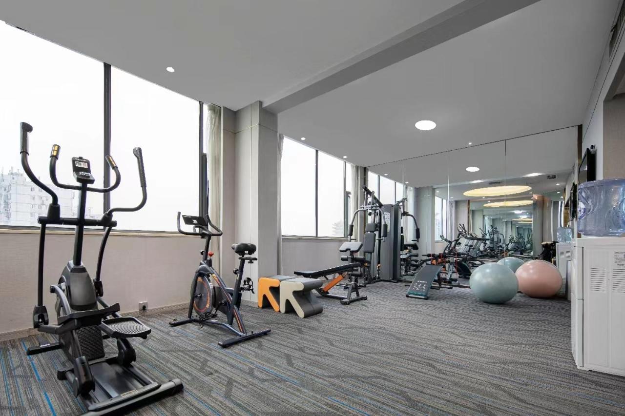 Fitness center, Wealth Hotel - Hainan University Baishamen Park, Haikou