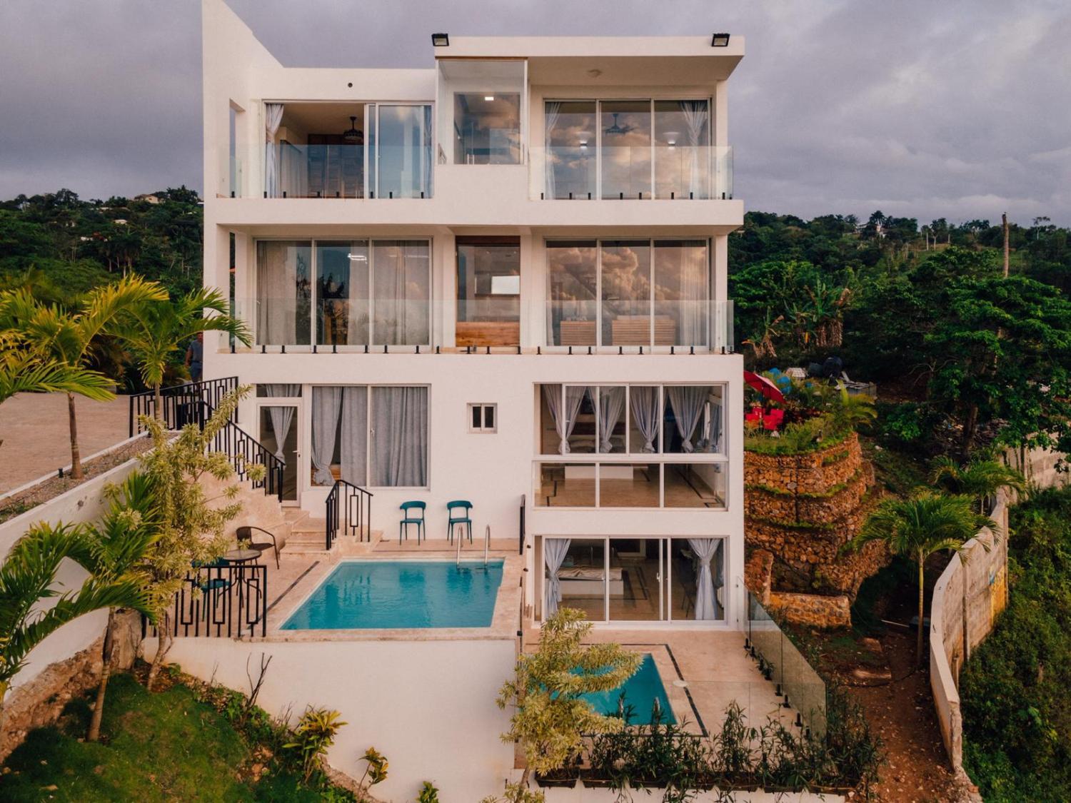4, Villa en las montanas con vista panoramica al mar, Las Terrenas