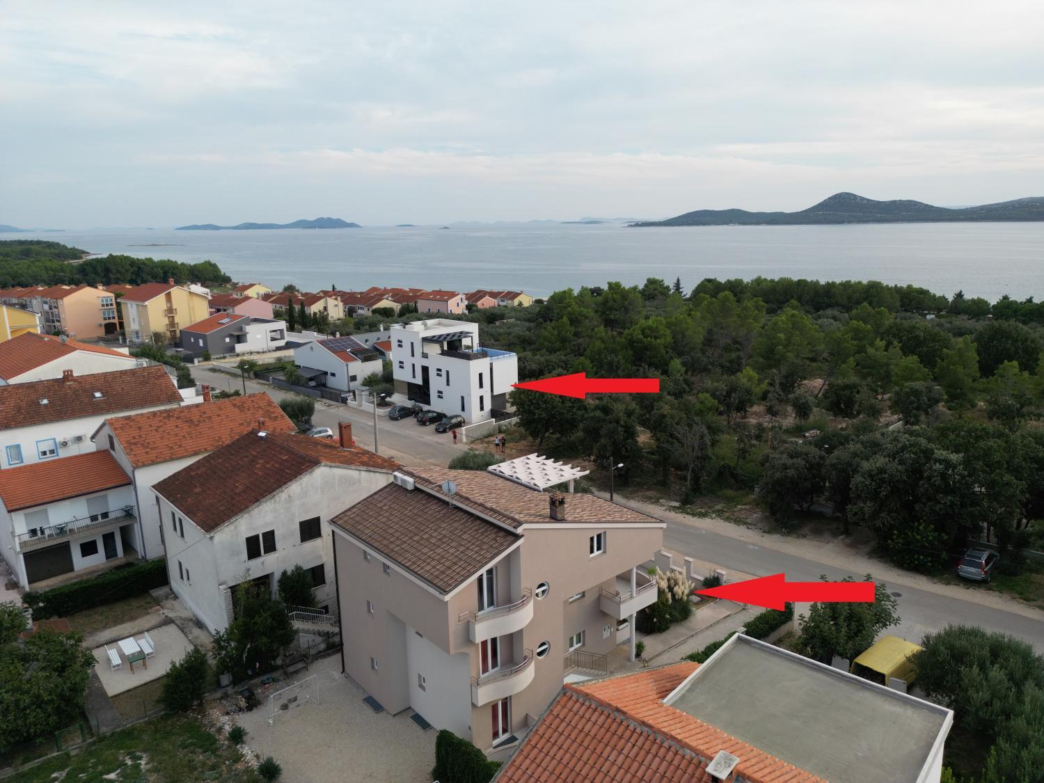 2, Spacious apartments in Biograd with sea view, Biograd na Moru