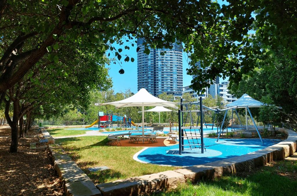 Playground, Modern Minimalist Haven, Auburn