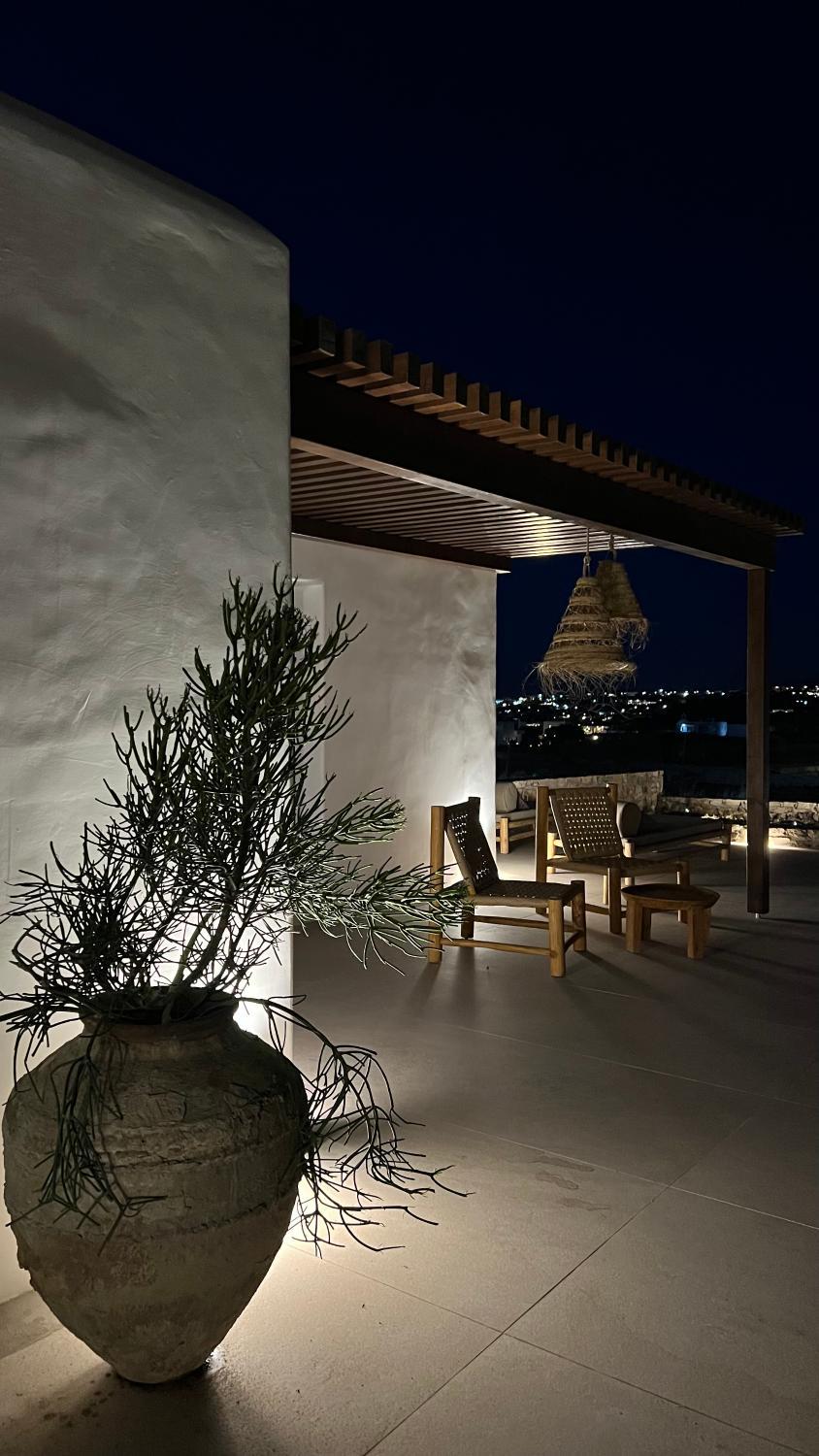 Balcony/terrace 5, Resort Villa Vayu mit Meer- und Hafenblick, South Aegean