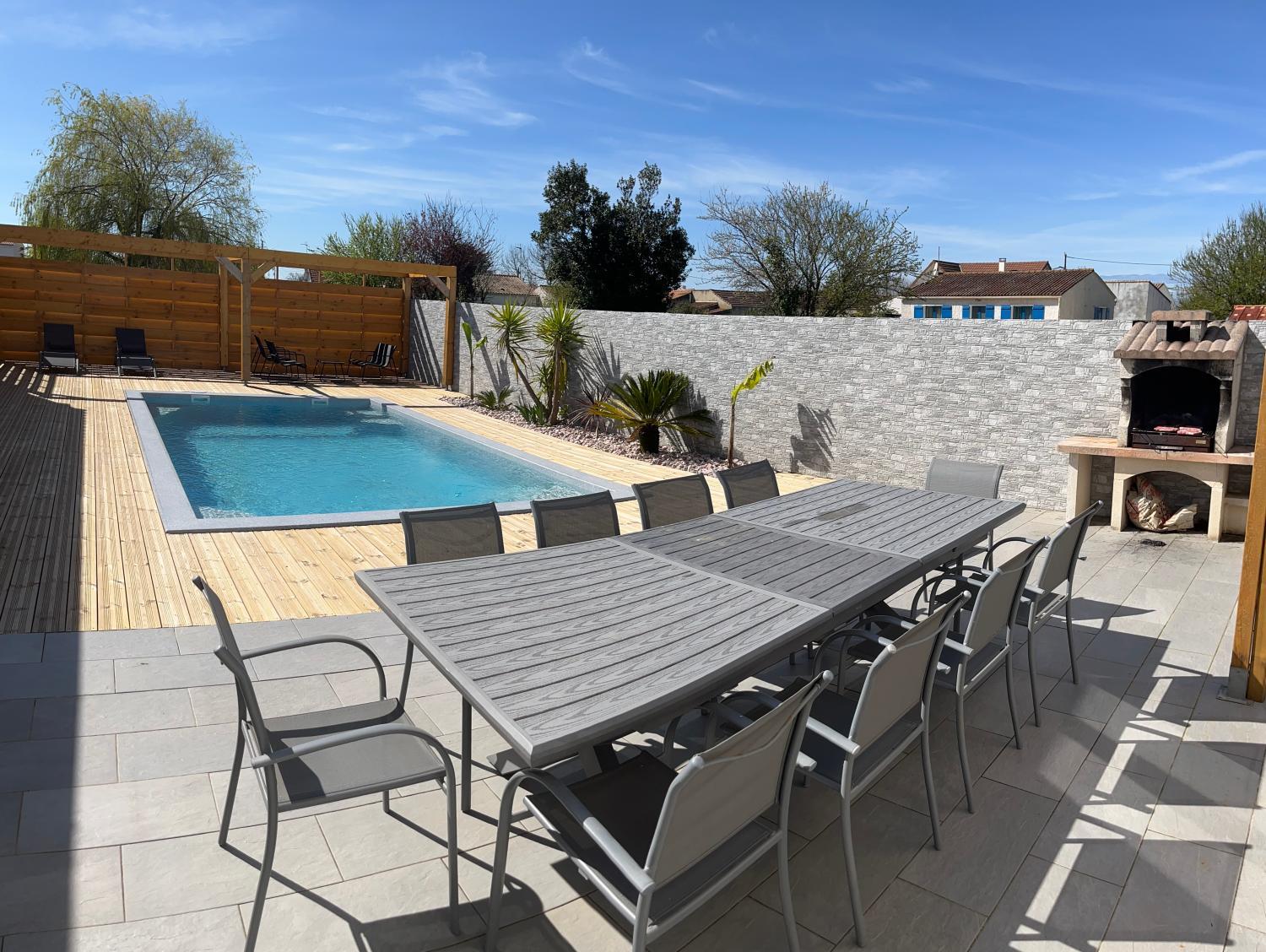Swimming pool, La chapusine, Charente-Maritime