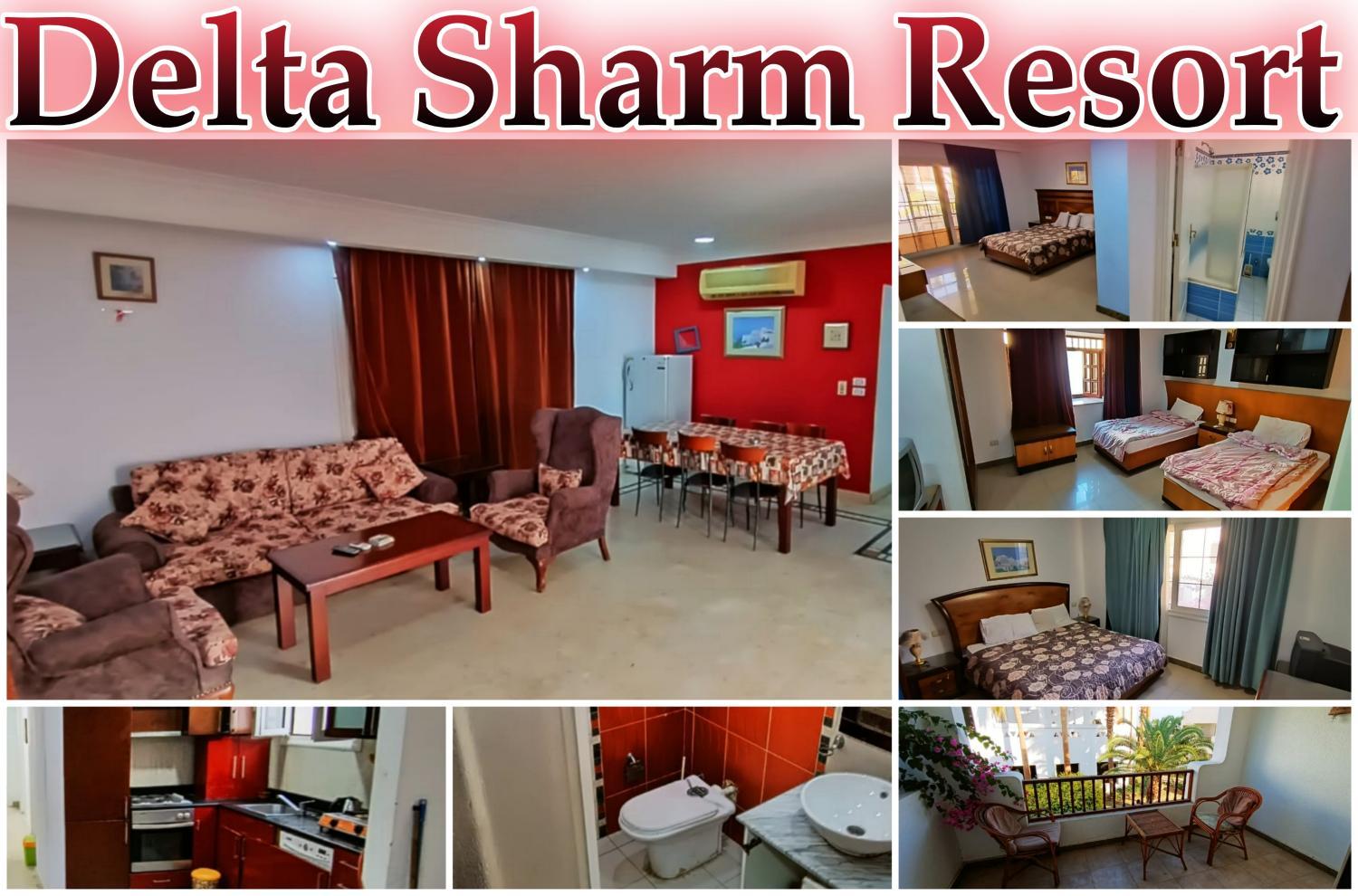 3, Apartments For Rent, Delta Sharm Resort, Sharm El-Sheikh, Sharm el-Sheikh