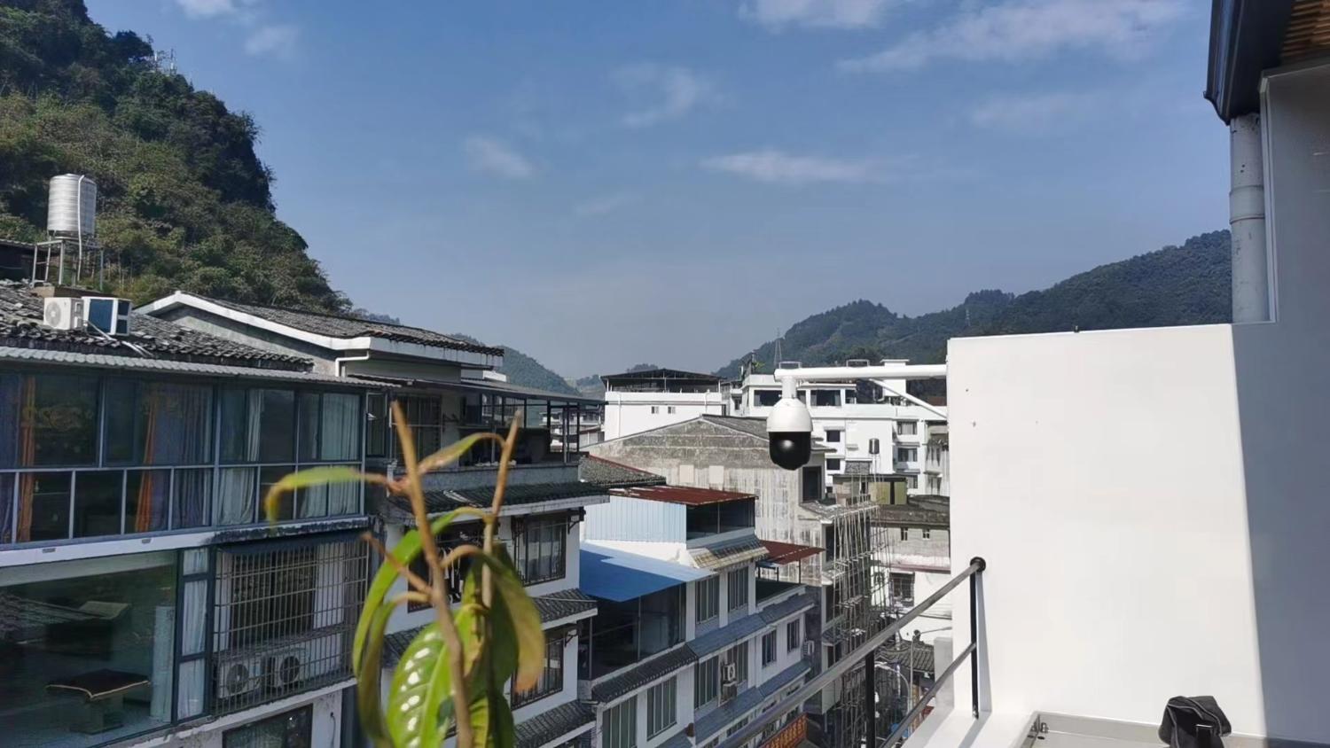 Balcony/terrace, 玖忆山居, Guilin