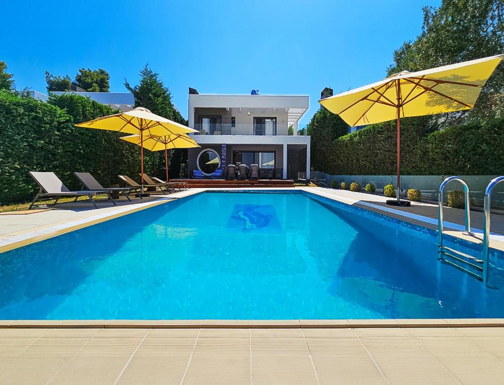 3, Luxurious 4-Bedroom Villa Anya with Private Pool in Kassandra, Halkidiki, Central Macedonia