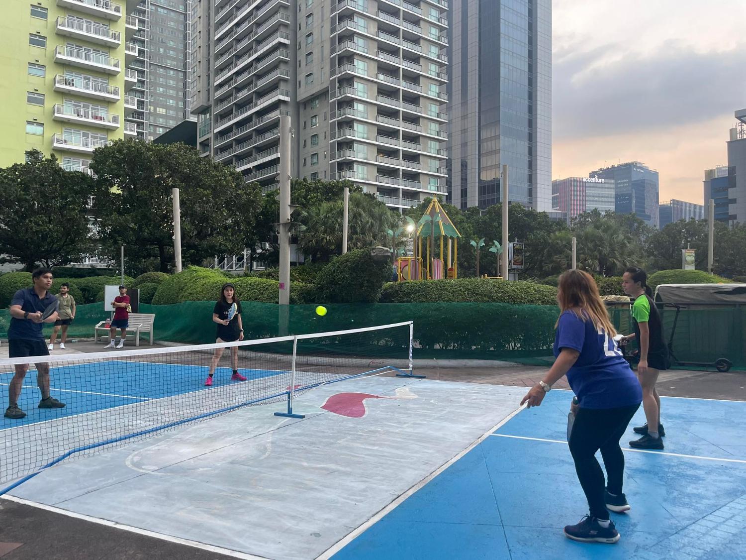 Tennis court 5, Cypress Towers Condo near Airport near Vista Mall near BGC in Taguig City, Taguig