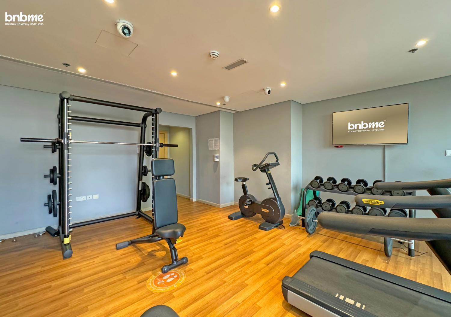 Fitness center 2, bnbme - Oxford Residence, Hadaeq Mohammed Bin Rashid