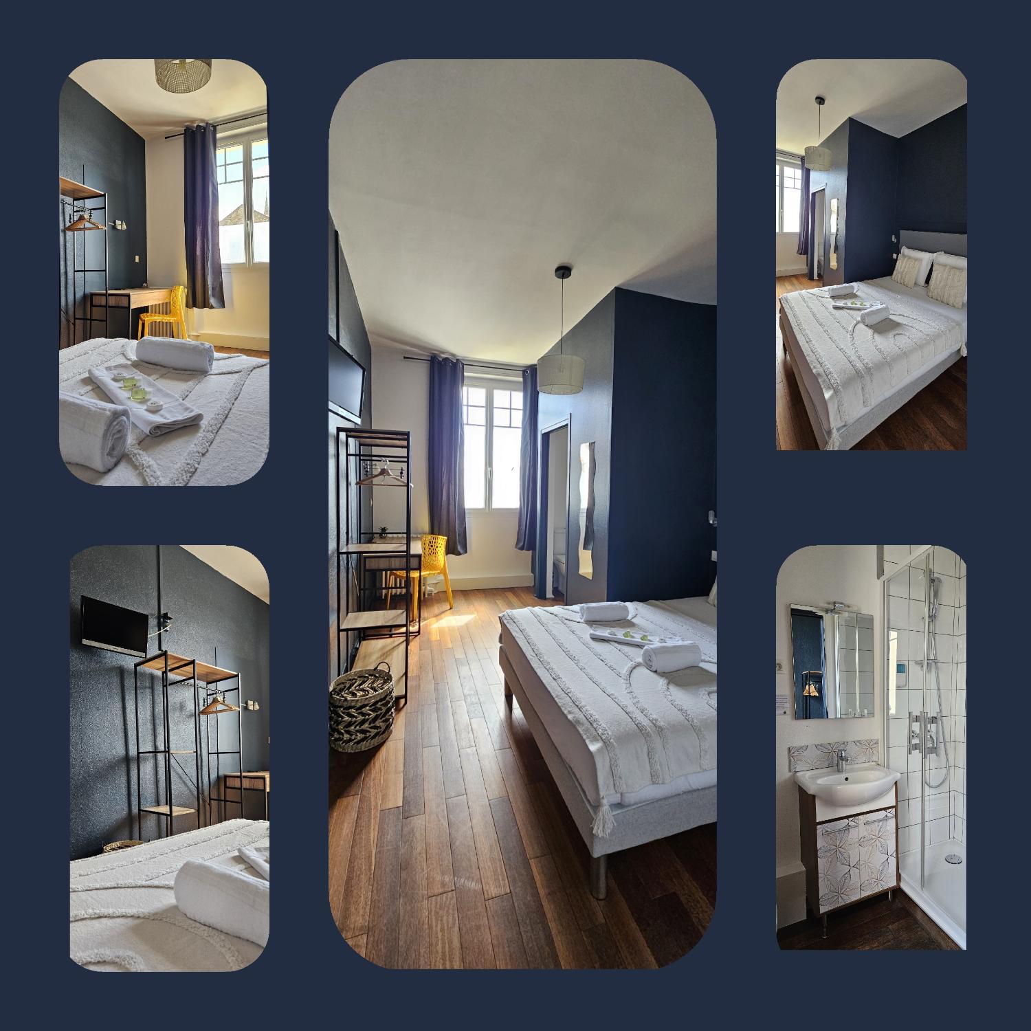 Guestroom, hotel terminus auray, Morbihan