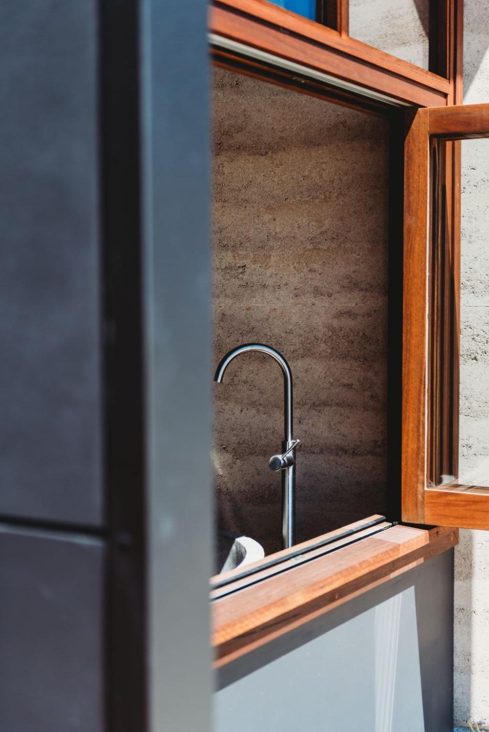 Open air bath 4, Basalt Luxury Accommodation, Orange