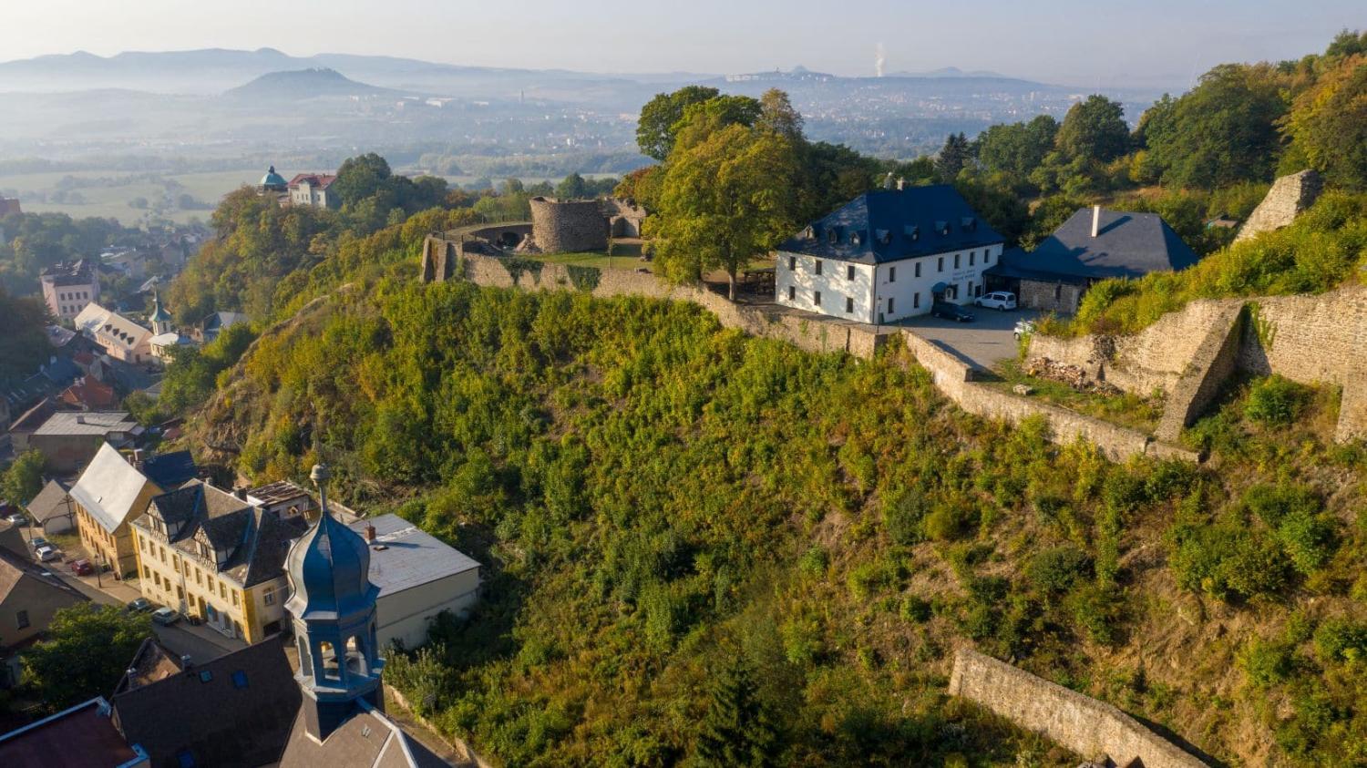 Exterior view 3, Hrad Krupka, Teplice