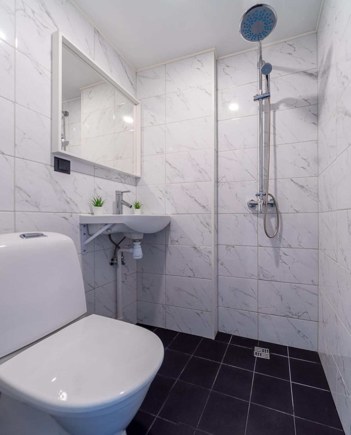 Bathroom 5, Tallinn Self-Check-In Studios, Tallinn