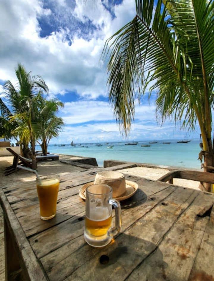 Restaurant 5, Minazi Sea View Bungalows, Kaskazini 'A'