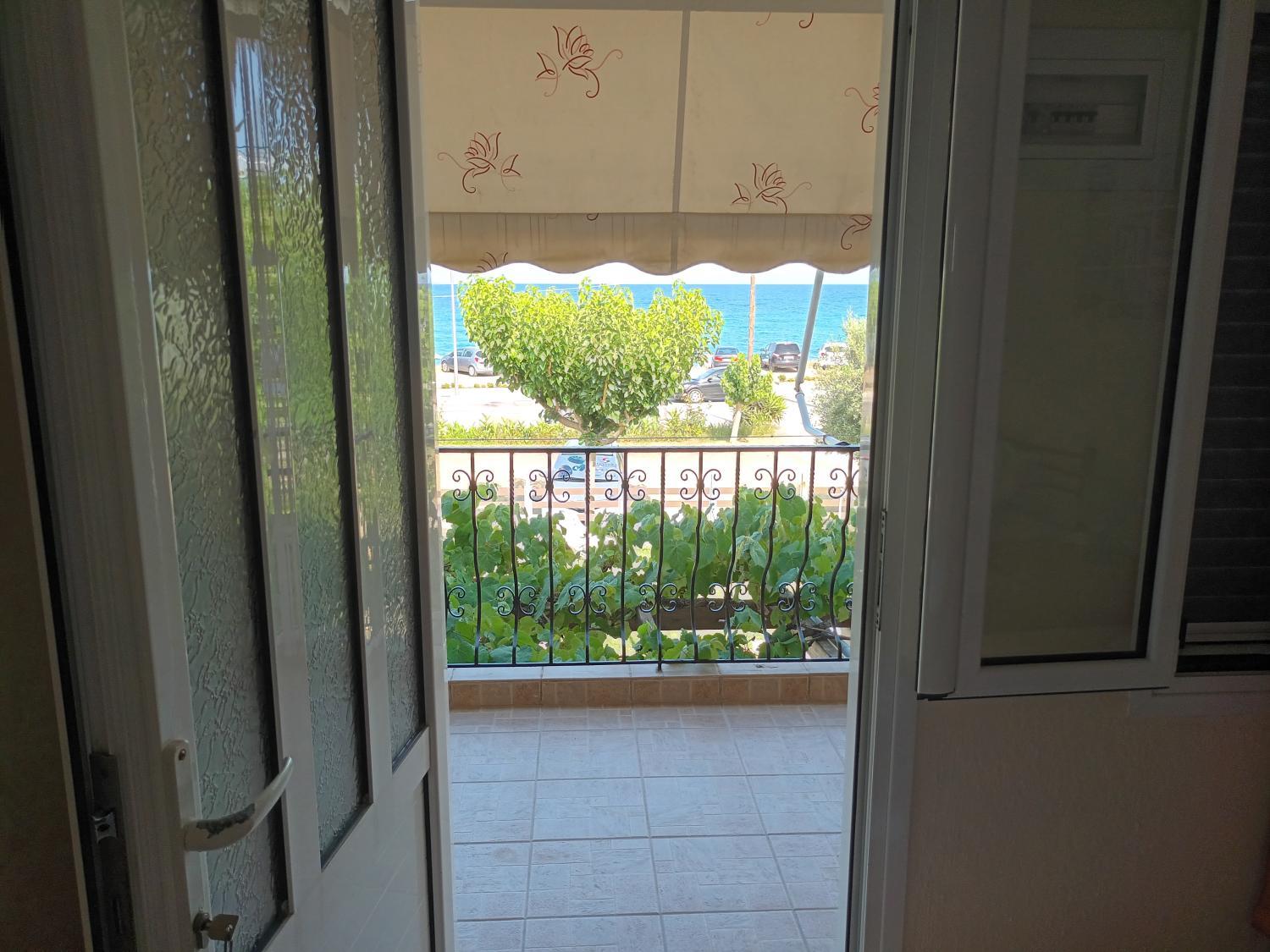 Balcony/terrace, velika beach rooms, Thessaly