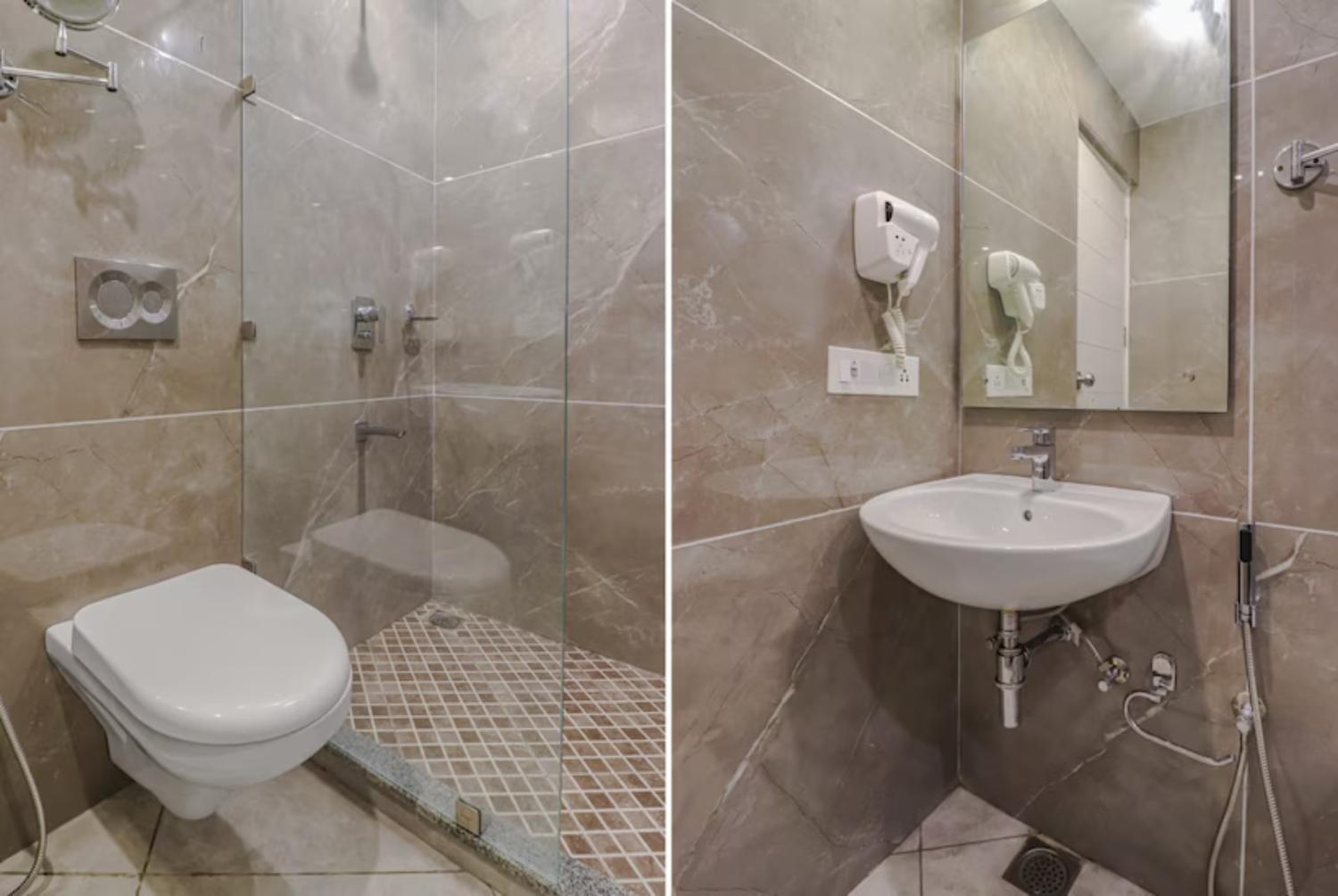 Bathroom 5, Hotel Thee Aura Mussoorie - Excellent Customer Choice- Best Seller, Dehradun