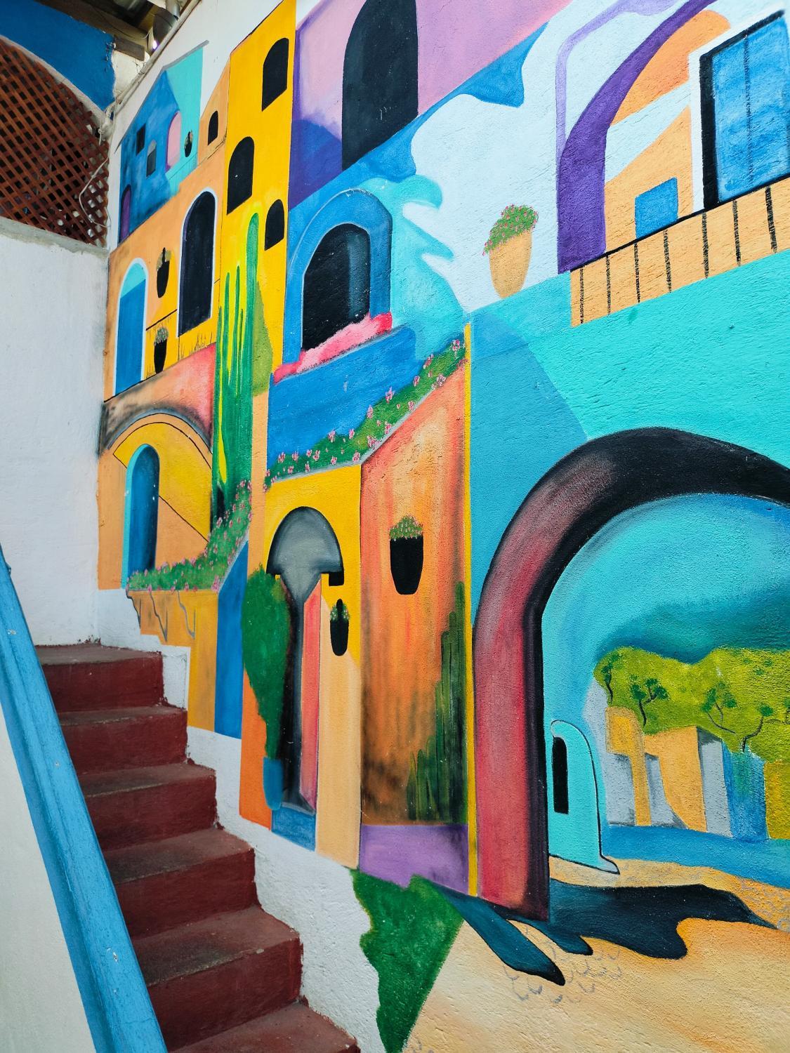View, Blessed Hostel, Antigua Guatemala