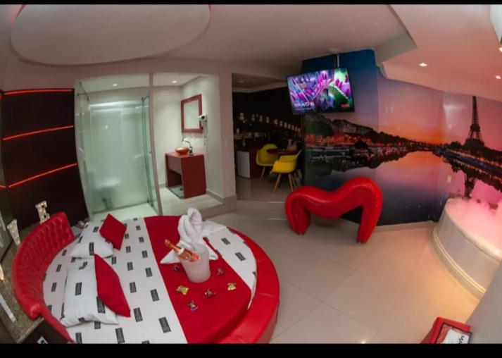 Shared lounge/TV area, Nao sei, Porto Alegre
