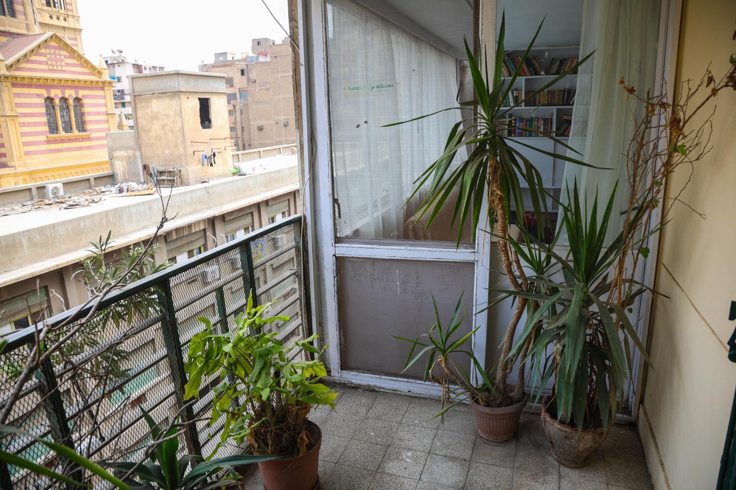2, 1 Bedroom,CairoDowntown suite, balcony view, 'Abdin