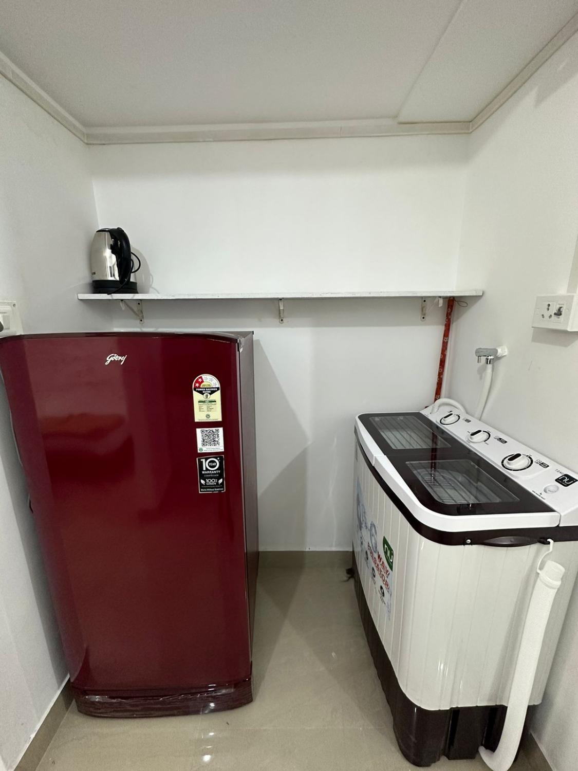 Kitchen 3, 1BR Apartment In Parel by Flora Stay, Mumbai City