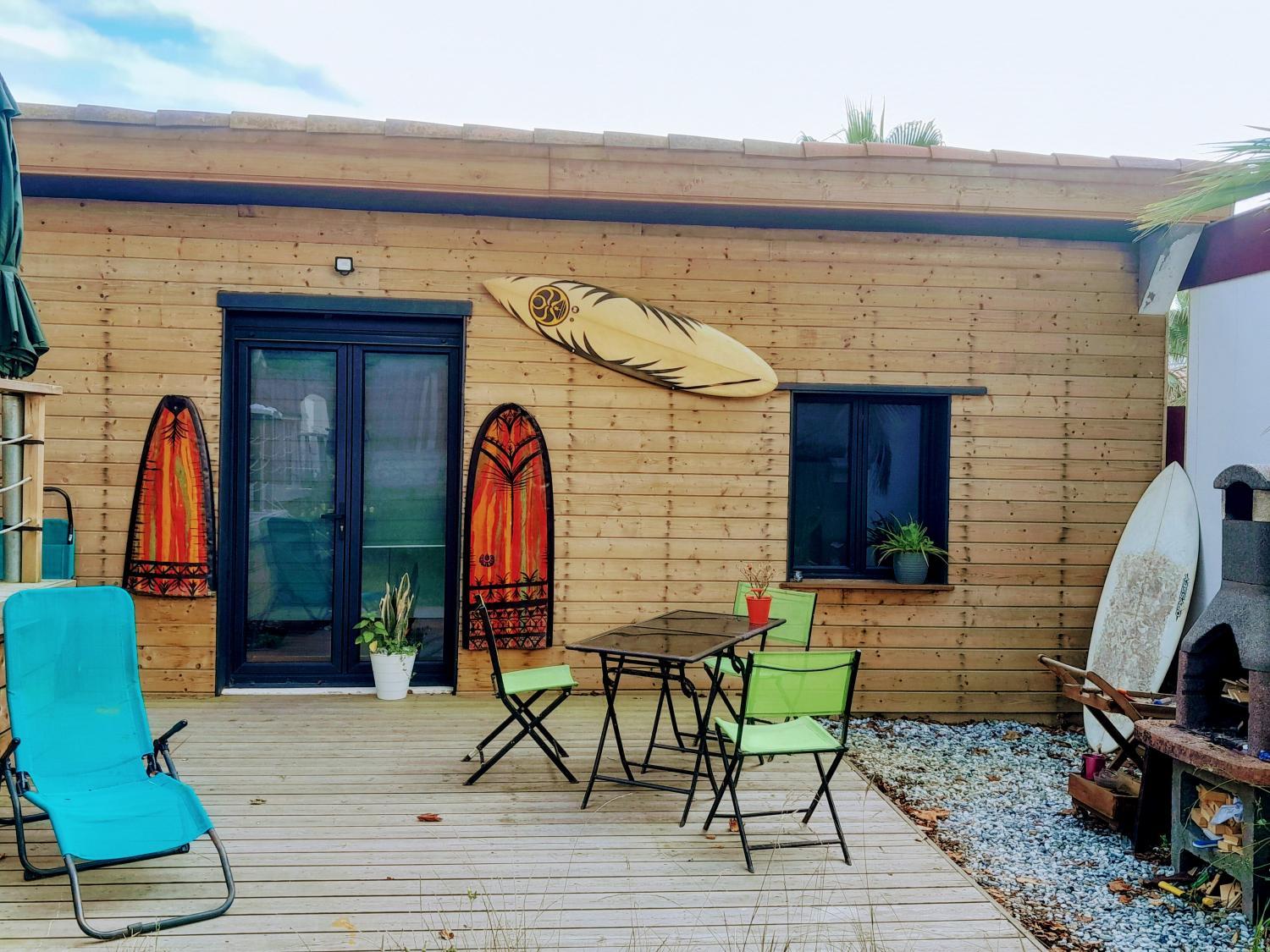 Exterior view, Petit Surf Stop Dortoir Mixte, Landes