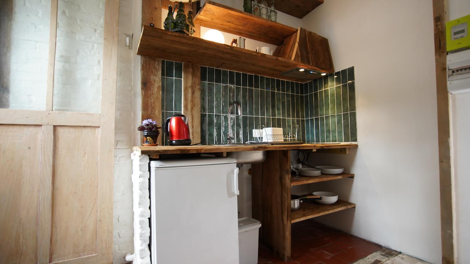 Kitchen 2, Joli studio dans les Puces, Seine-Saint-Denis