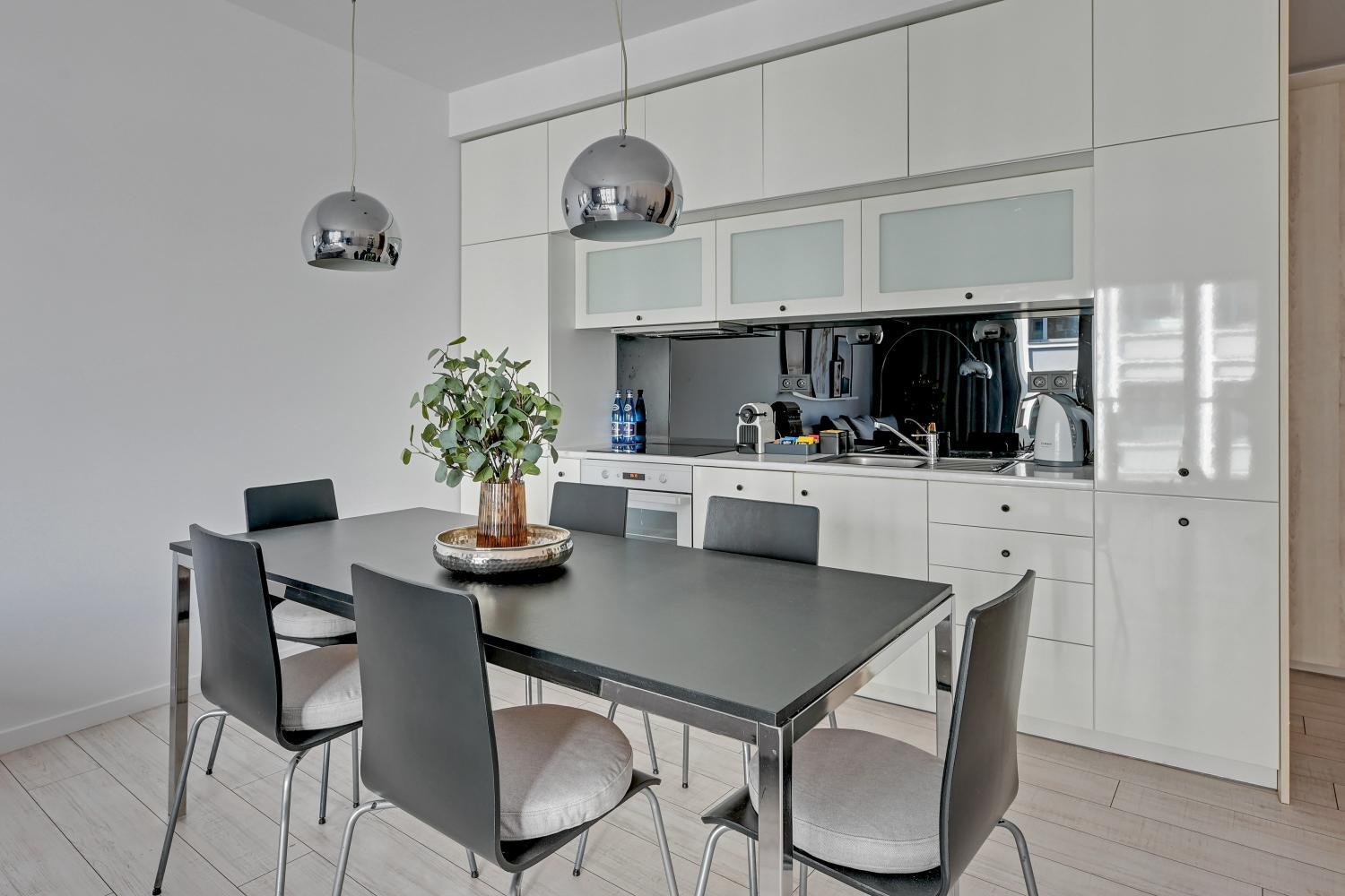 Kitchen 2, Waterlane SPA by Blue Mandarin Apartments, Gdańsk City