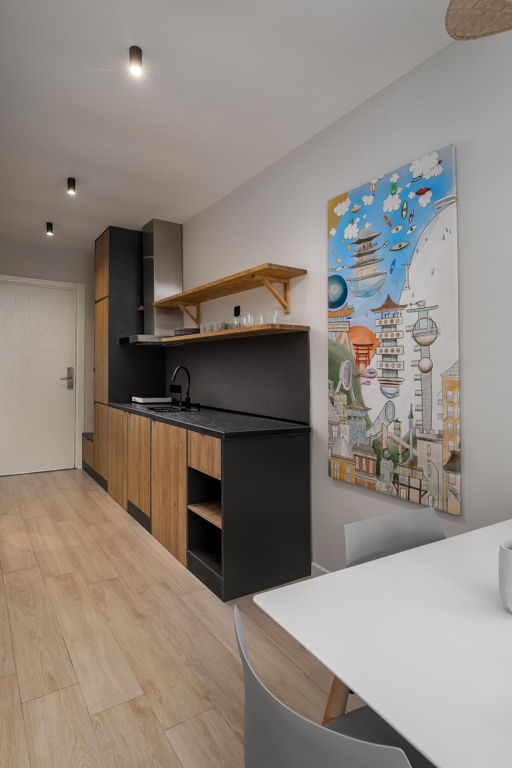 Kitchen 5, Bamboo Beach Apartments, Kobuleti