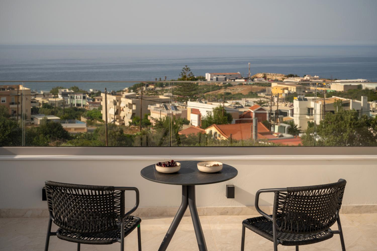 Balcony/terrace 4, Anama Villas, with Pool & Views to Rethymno, By ThinkVilla, Crete
