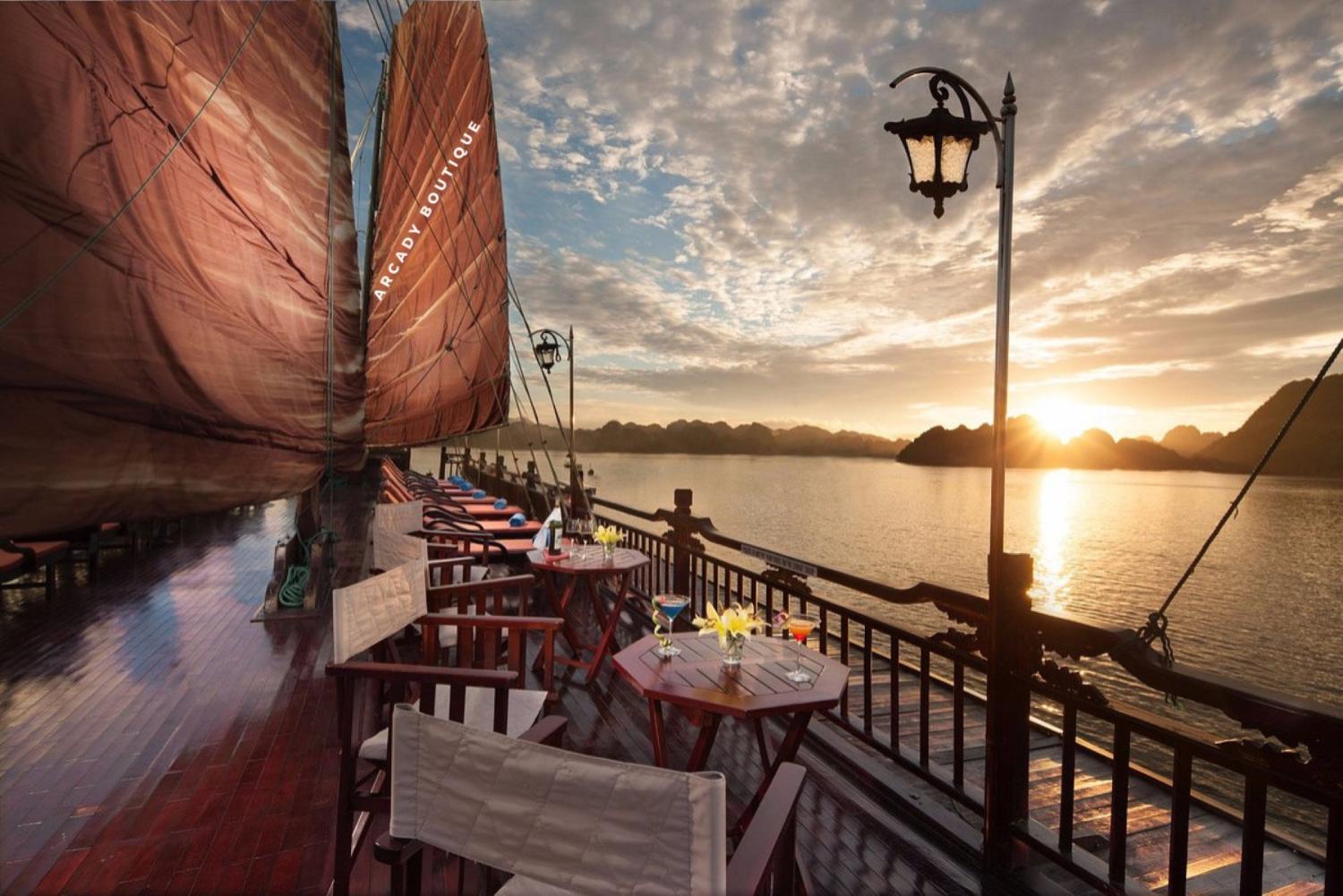 Balcony/terrace 3, Halong Boutique Cruise, Hạ Long