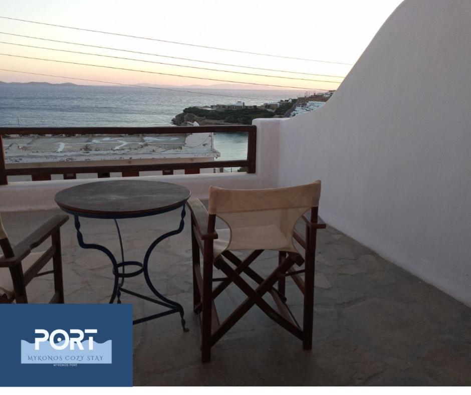 Balcony/terrace 2, Port Mykonos Cozy Stay By Sandy Beach, South Aegean