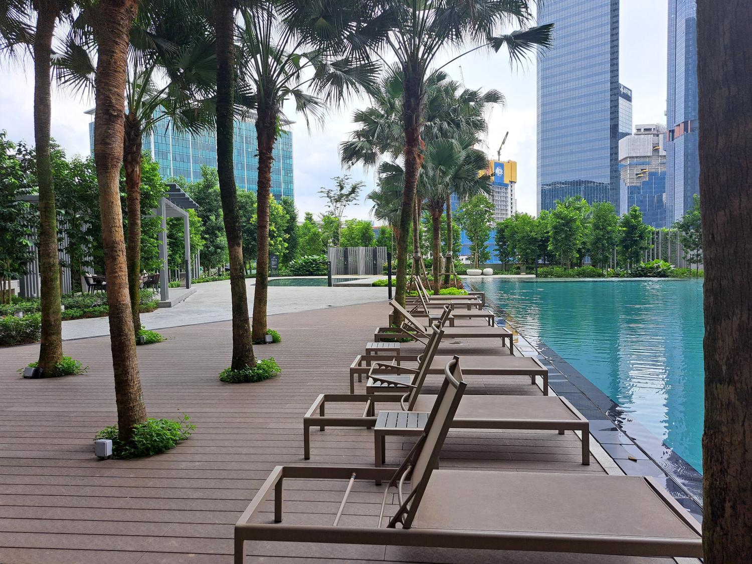 Swimming pool 3, AGILE Bukit Bintang service Apartment TRX KL, Kuala Lumpur