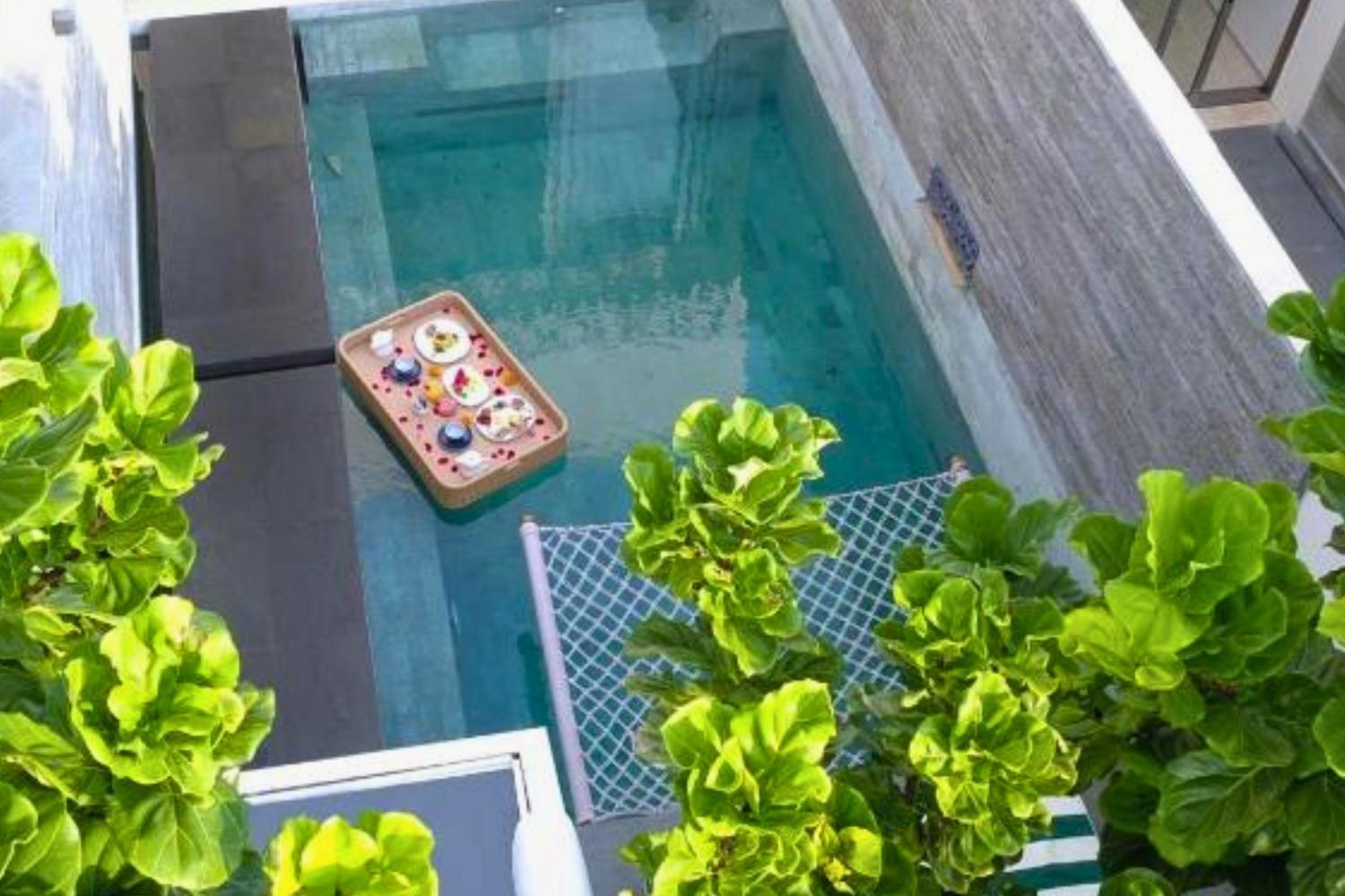 Swimming pool 4, Romantic 1BR Private Pool Villa ZN107, Badung