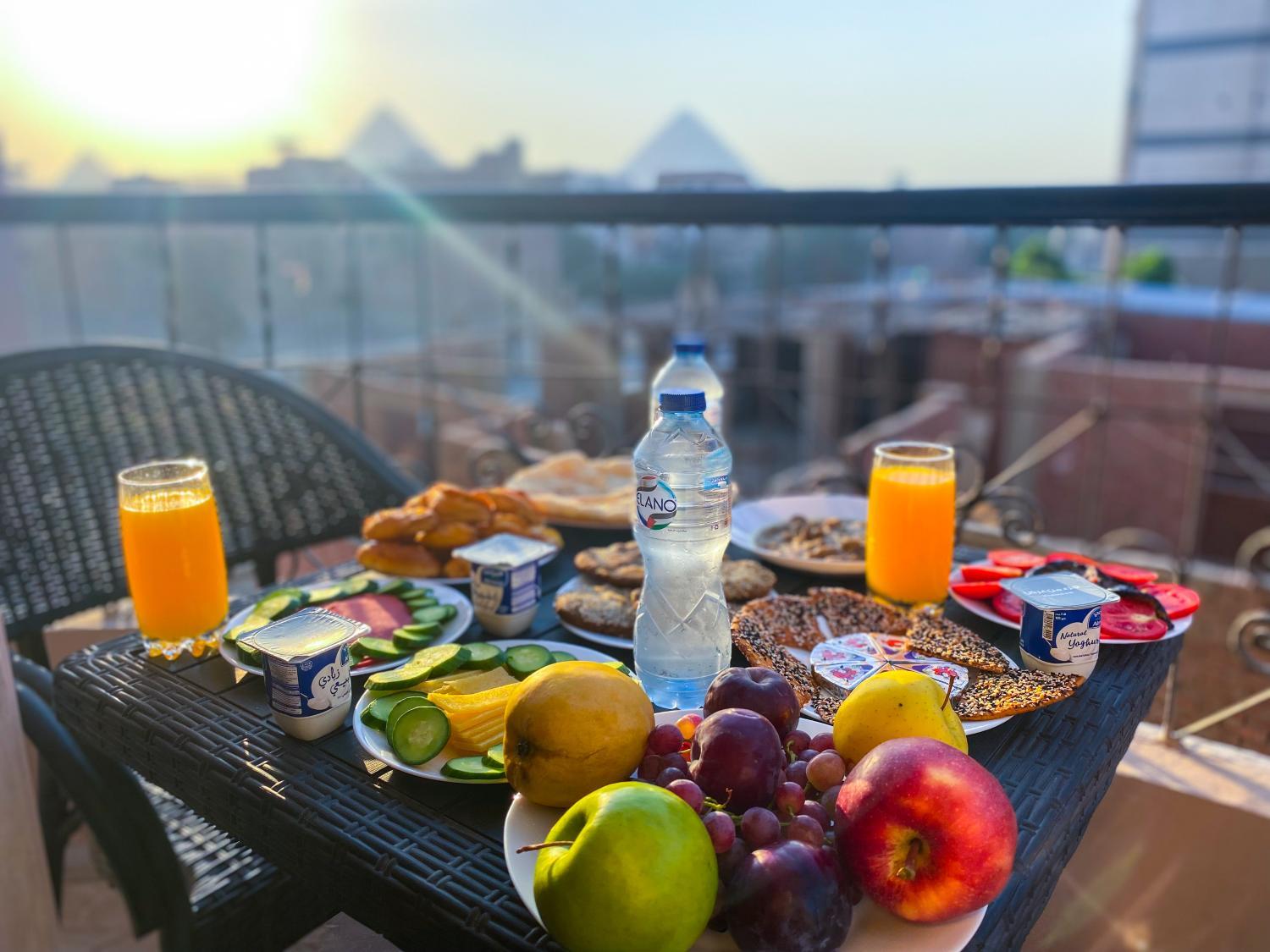 Balcony/terrace 2, Young Pharaoh View Inn, Al-Ahram