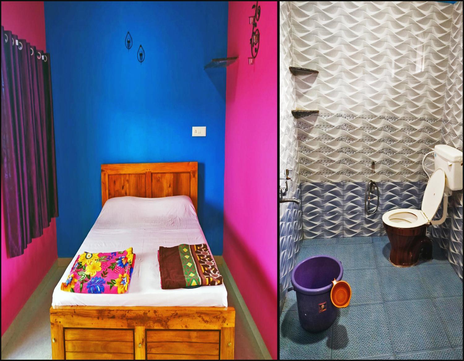 Bathroom 4, Namma Aramane Home Stay, Uttara Kannada