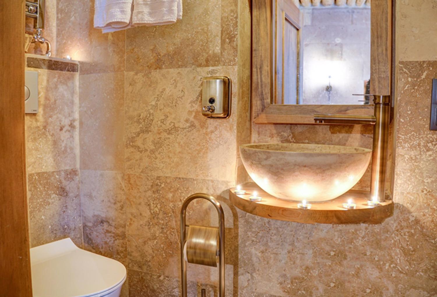 Bathroom 4, The Luxury Caves Urgup, Ürgüp