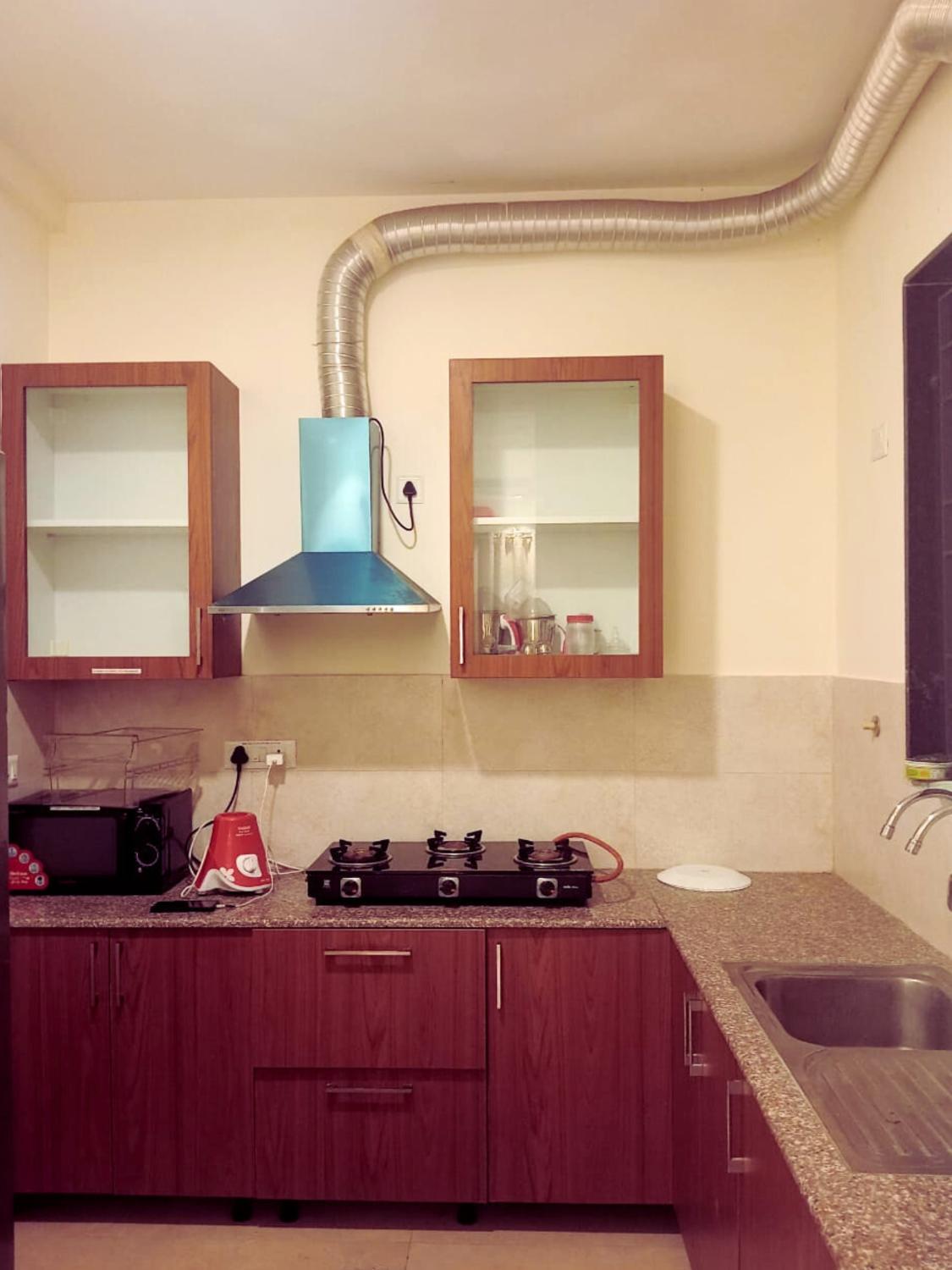 Kitchen, Private 3BHK Luxurious Villa with Indoor Pool near Mahabalipuram, Kancheepuram