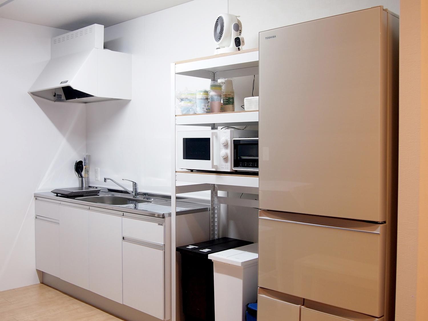 Kitchen 3, D旅館 Dryokan, Bunkyō
