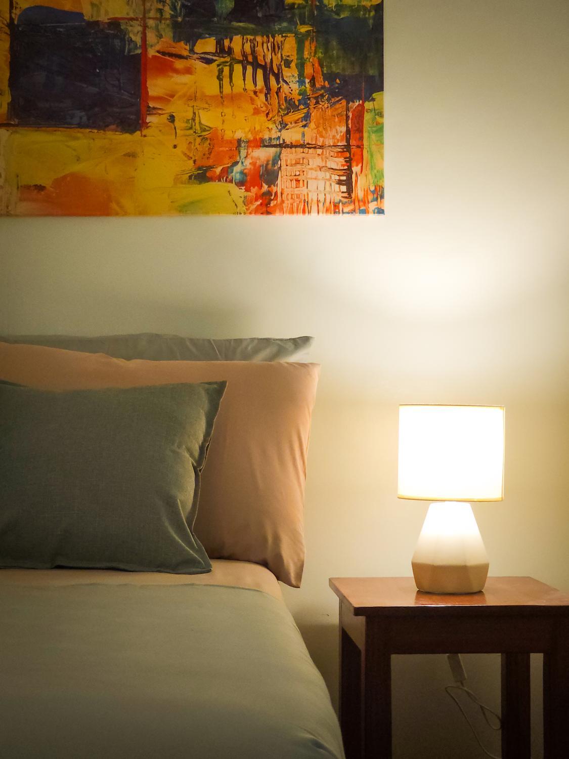 Bed, Junction Stays - City Center Apartments, Puerto Princesa City