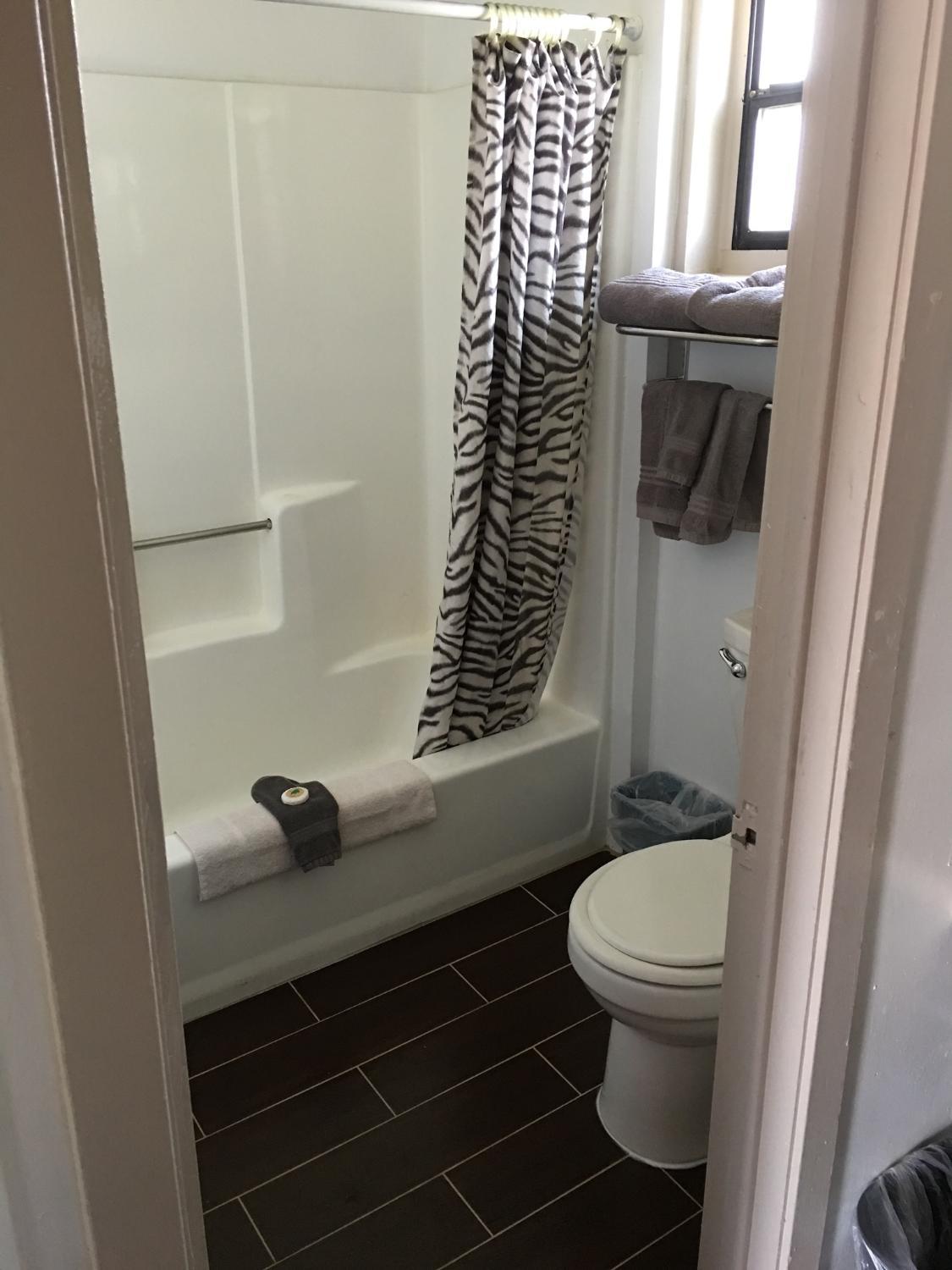 Bathroom 1, Highlander Motel, Coconino
