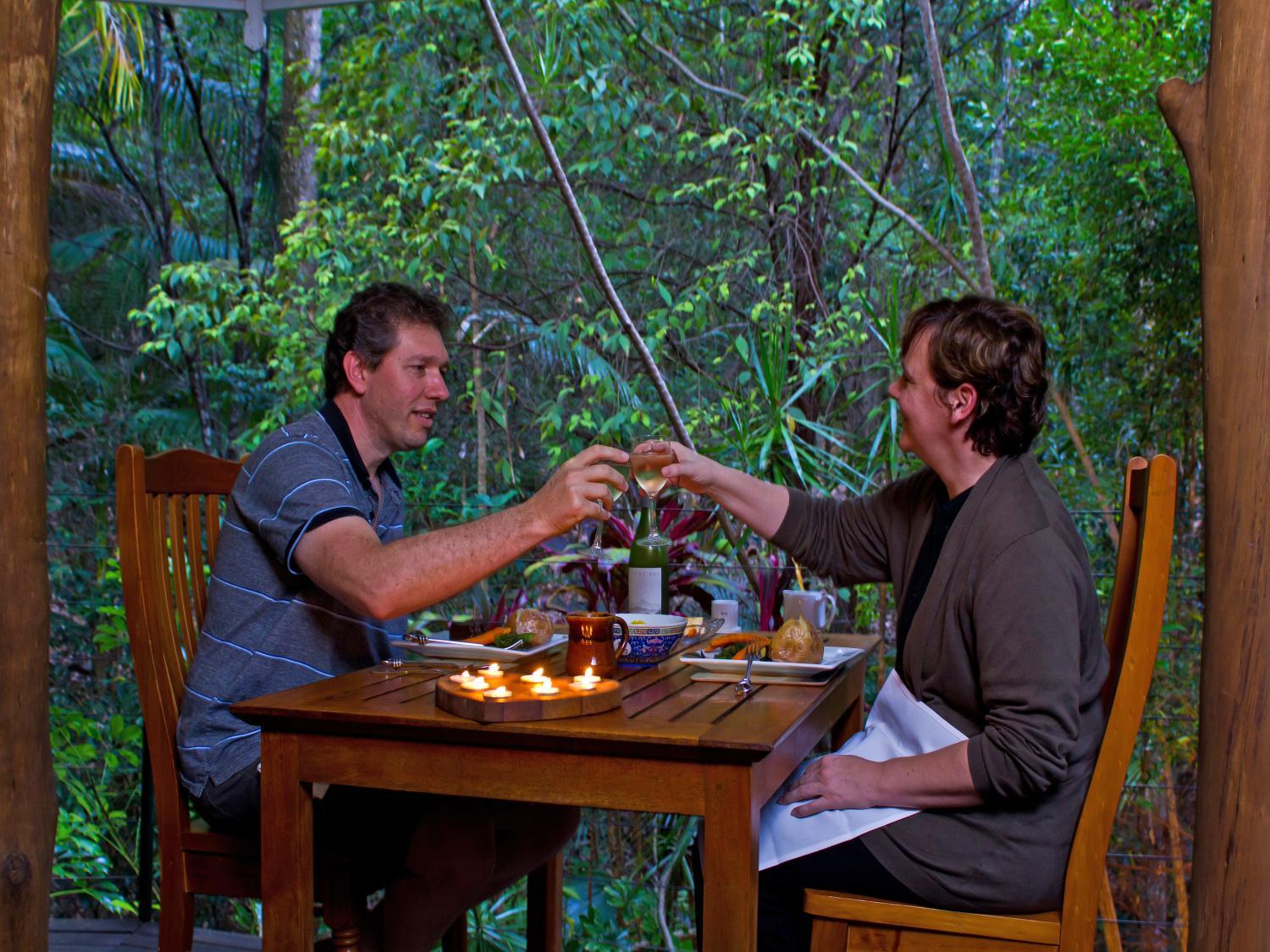 Food & Drinks, Mt Warning Rainforest Retreat, Tweed - Pt B