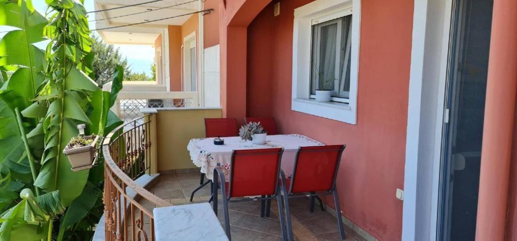 Balcony/terrace 3, Yiotas house, free parking, East Macedonia and Thrace