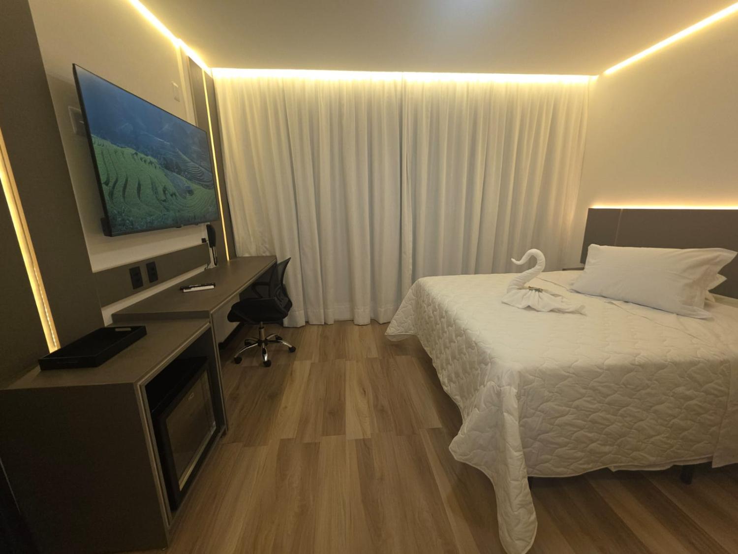 Guestroom, Grande Hotel Lages, Lages
