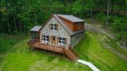 Fish Trap cabin on the Shenandoah River