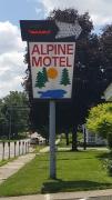 Alpine Motel in heart of Wisconsin Dells downtown.