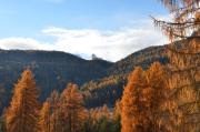 Overlooking the Dolomites