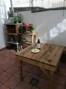 Apto con patio y barbacoa BBQ H de la Reina