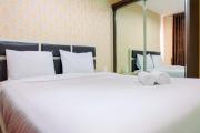 2BR Apartment with City View at Woodland Park Residence By Travelio